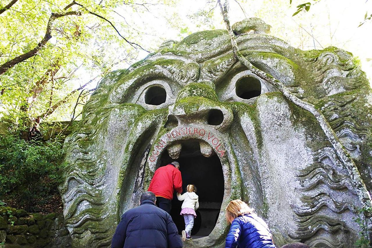 La Casa Di Augusto Hotel Bomarzo Bagian luar foto
