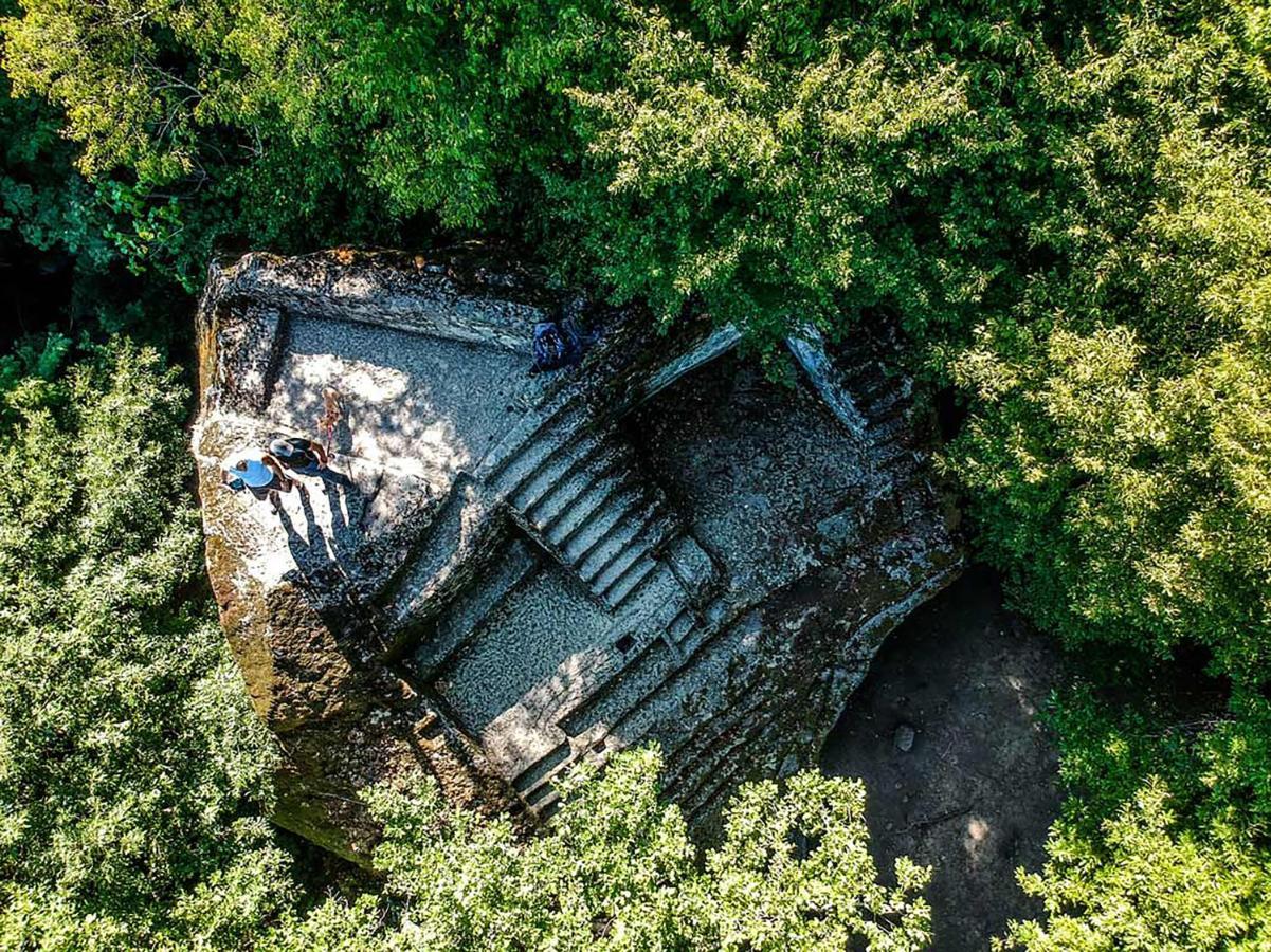 La Casa Di Augusto Hotel Bomarzo Bagian luar foto